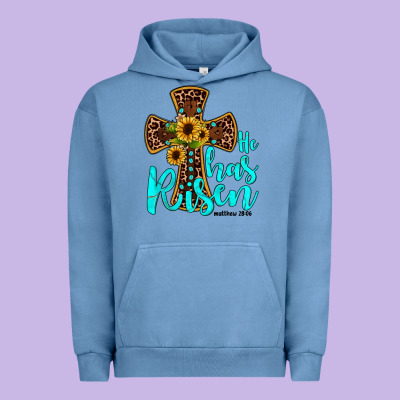 He Has Risen Urban Hoodie Designed By Jahusdesignshop