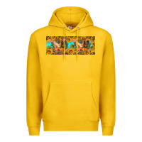Lemon Fall coop animals pumpkin 11 oz mug Premium Hoodie - Artiststas
