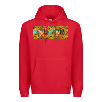 Red Fall coop animals pumpkin 11 oz mug Premium Hoodie - Artiststas