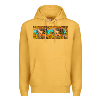 Mustard Fall coop animals pumpkin 11 oz mug Premium Hoodie - Artiststas