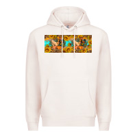 Pale Pink Fall coop animals pumpkin 11 oz mug Premium Hoodie - Artiststas