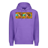 Purple Fall coop animals pumpkin 11 oz mug Premium Hoodie - Artiststas