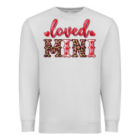 Dove Grey loved mini Premium Sweatshirt - RanaPortraitStore