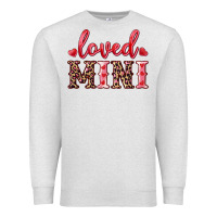 Oatmeal Heather loved mini Premium Sweatshirt - RanaPortraitStore