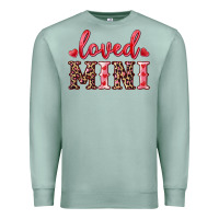 Seafoam loved mini Premium Sweatshirt - RanaPortraitStore