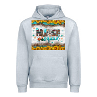Heather Grey nurse squad tumbler Urban Hoodie - BundleAndBundleShop
