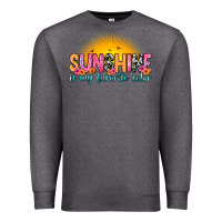 Charcoal Heather sunshine is my favorite color Premium Sweatshirt - Zillion Design Studio