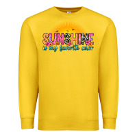 Lemon sunshine is my favorite color Premium Sweatshirt - Zillion Design Studio