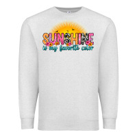 Oatmeal Heather sunshine is my favorite color Premium Sweatshirt - Zillion Design Studio