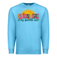 Ocean Blue sunshine is my favorite color Premium Sweatshirt - Zillion Design Studio