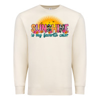 Sandshell sunshine is my favorite color Premium Sweatshirt - Zillion Design Studio