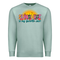 Seafoam sunshine is my favorite color Premium Sweatshirt - Zillion Design Studio