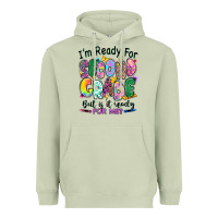 Matcha I'm ready for second grade but is it ready for me Heavyweight Hoodie - RanaPortraitStore