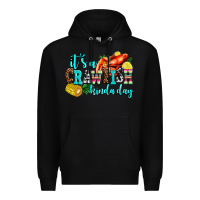 Black its a crawfish kinda day Premium Hoodie - AdoDesignShop