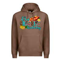Chestnut its a crawfish kinda day Premium Hoodie - AdoDesignShop