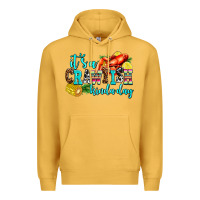 Mustard its a crawfish kinda day Premium Hoodie - AdoDesignShop