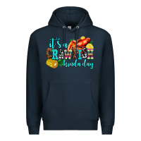 Navy its a crawfish kinda day Premium Hoodie - AdoDesignShop