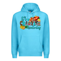 Ocean Blue its a crawfish kinda day Premium Hoodie - AdoDesignShop