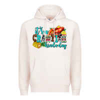 Pale Pink its a crawfish kinda day Premium Hoodie - AdoDesignShop