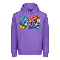 Purple its a crawfish kinda day Premium Hoodie - AdoDesignShop