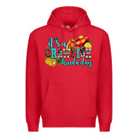 Red its a crawfish kinda day Premium Hoodie - AdoDesignShop