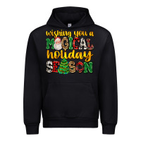 Black wishing you a magical season Urban Hoodie - AdoDesignShop