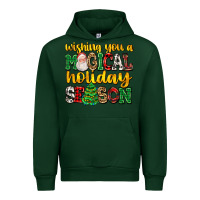Forest Green wishing you a magical season Urban Hoodie - AdoDesignShop