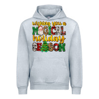 Heather Grey wishing you a magical season Urban Hoodie - AdoDesignShop