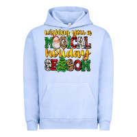 Pigment Grape Ice wishing you a magical season Urban Hoodie - AdoDesignShop