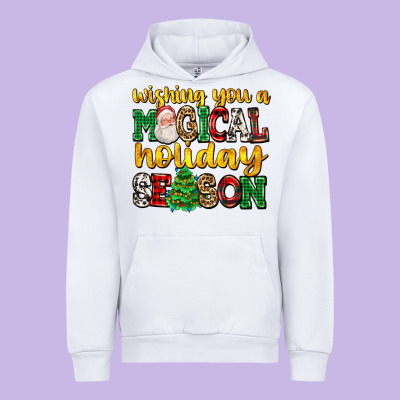 Wishing You A Magical Season Urban Hoodie Designed By Adodesignshop