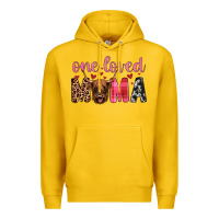 Lemon highland cow one loved mama Premium Hoodie - JahusDesignShop