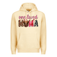 Pina Colada highland cow one loved mama Premium Hoodie - JahusDesignShop