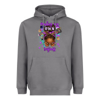 Storm minding my own business afro messy bun Heavyweight Hoodie - texasbilliewilder