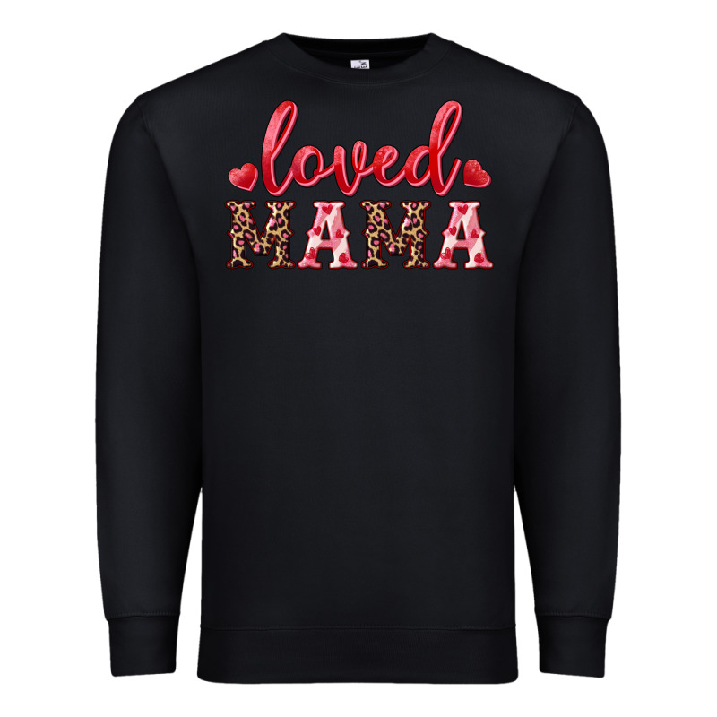 Loved Mama Premium Sweatshirt by RanaPortraitStore | Teevron