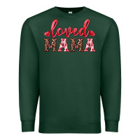 Sports Green loved mama Premium Sweatshirt - RanaPortraitStore