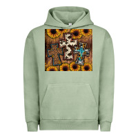 Pigment Oil Green cross tumbler Urban Hoodie - JahusDesignShop