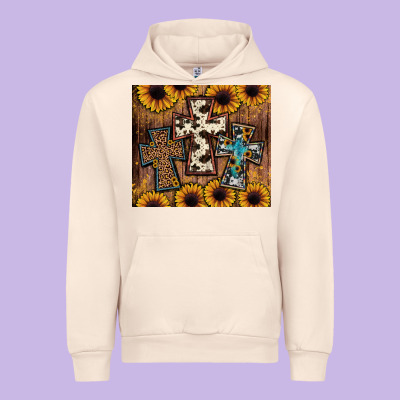 Cross Tumbler Urban Hoodie Designed By Jahusdesignshop