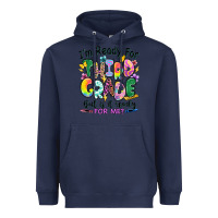 Navy I'm ready for third grade but is it ready for me Heavyweight Hoodie - RanaPortraitStore