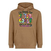 Toasted Coconut I'm ready for third grade but is it ready for me Heavyweight Hoodie - RanaPortraitStore