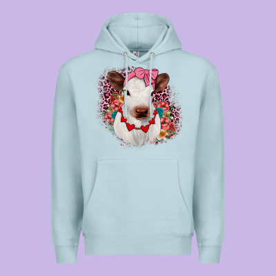 Heifer Valentines Premium Hoodie Designed By Jahusdesignshop