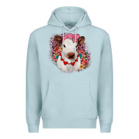 Blue Mist heifer valentines Premium Hoodie - JahusDesignShop