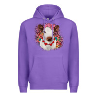 Purple heifer valentines Premium Hoodie - JahusDesignShop