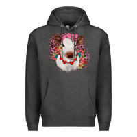 Charcoal Heather heifer valentines Premium Hoodie - JahusDesignShop