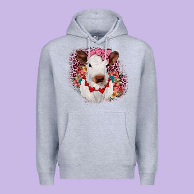 Heifer Valentines Premium Hoodie Designed By Jahusdesignshop
