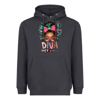 Smoke afro messy bun diva life Heavyweight Hoodie - texasbilliewilder