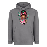 Storm afro messy bun diva life Heavyweight Hoodie - texasbilliewilder