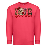 Cardinal love never dies skull Premium Sweatshirt - RanaPortraitStore