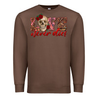 Chestnut love never dies skull Premium Sweatshirt - RanaPortraitStore