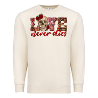 Sandshell love never dies skull Premium Sweatshirt - RanaPortraitStore