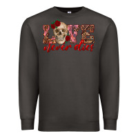 Smoke love never dies skull Premium Sweatshirt - RanaPortraitStore